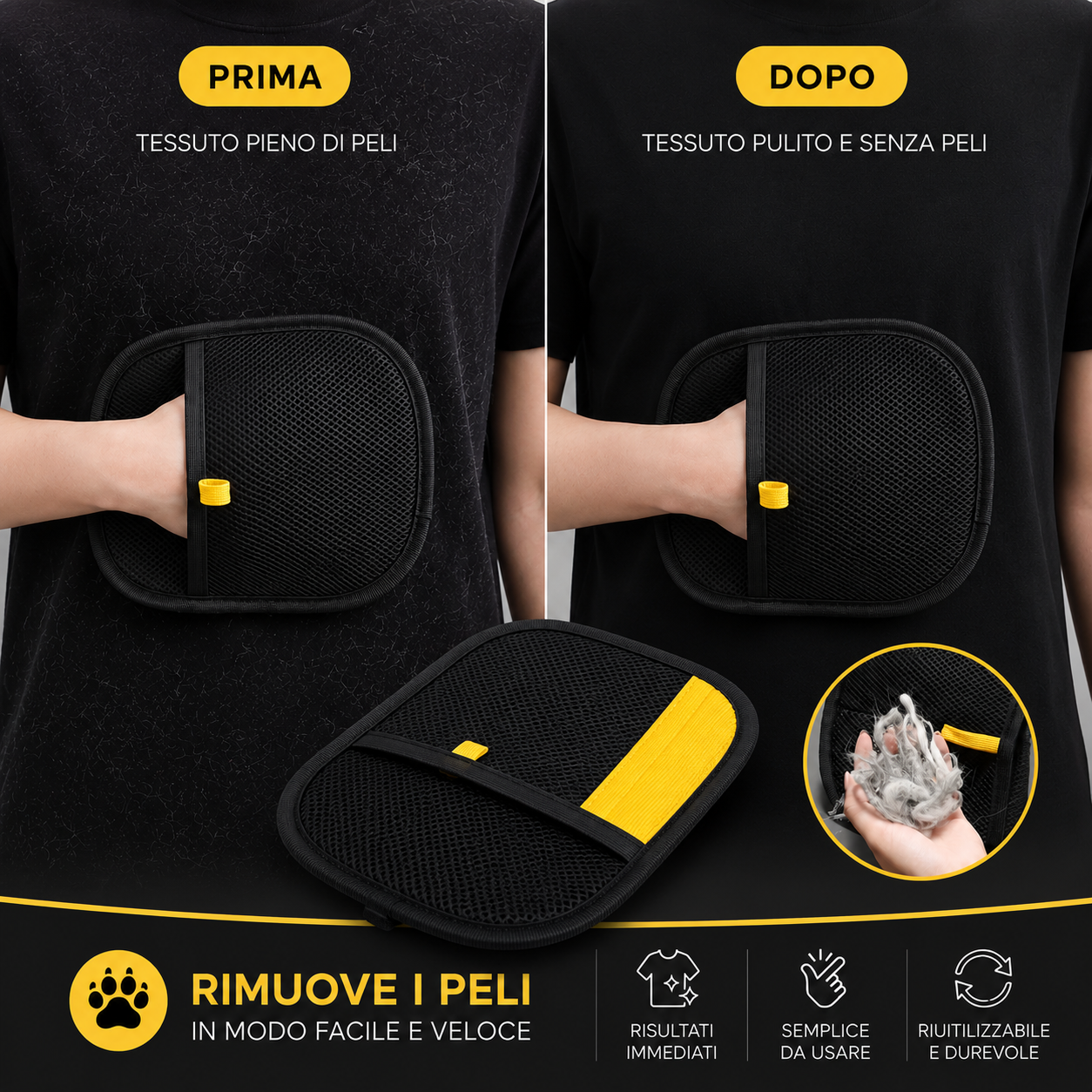 Pelvia™ Guanto Rimuovi Peli